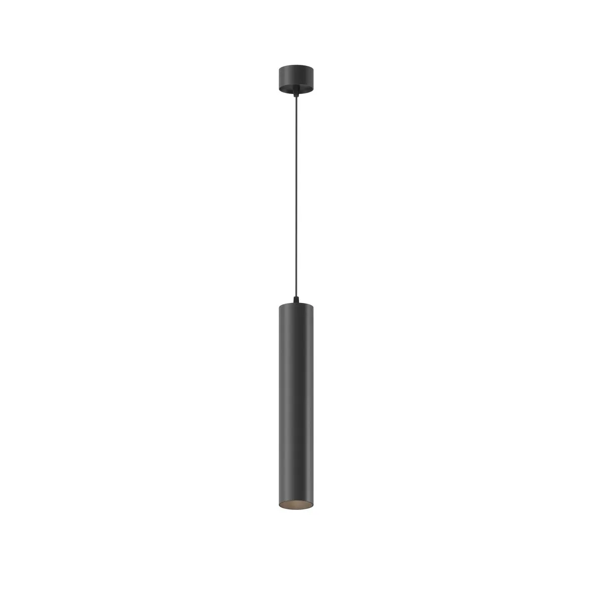 P072PL-L12B4K-1 Подвесной Светильник Pendant 4000K 40.0° IP 20 Алюминий LED Черный 12Вт