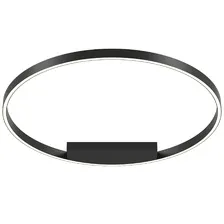 MOD058CL-L50BK Потолочный Светильник Modern 0K 120.0° IP 20 Алюминий, Силикон LED Черный Белый 49Вт