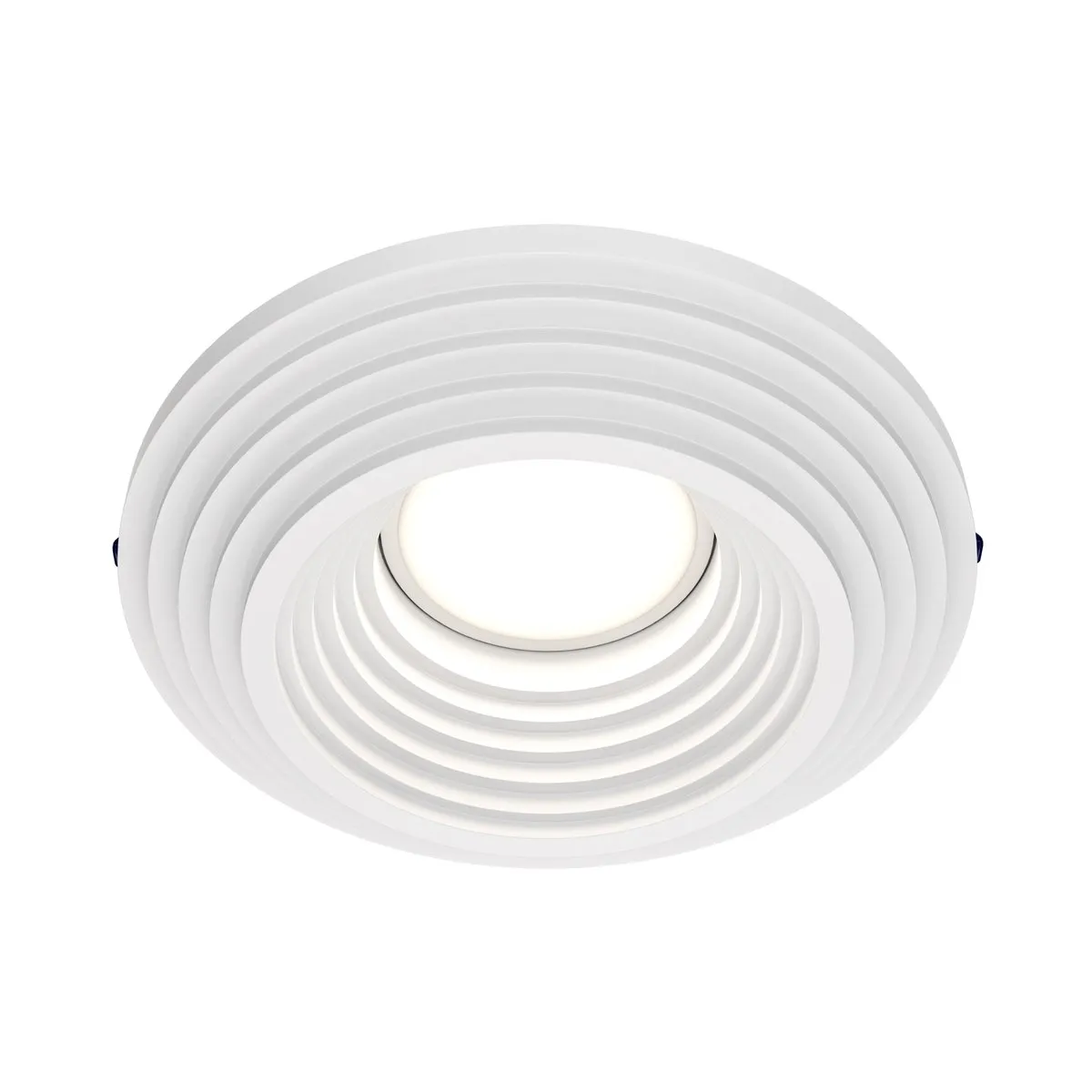 DL004-1-01-W-1 Встраиваемый Светильник Downlight 0K 120° IP 20 Гипс GU10 Белый