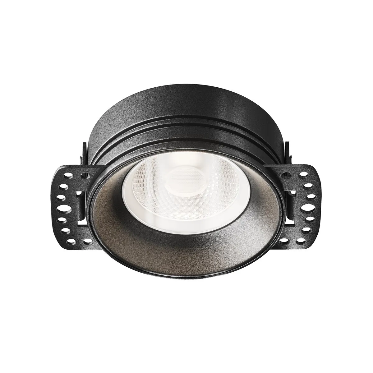 DL101-GU10-TRS-B Встраиваемый Светильник Downlight 0K 120° IP 44 Алюминий GU10 Черный