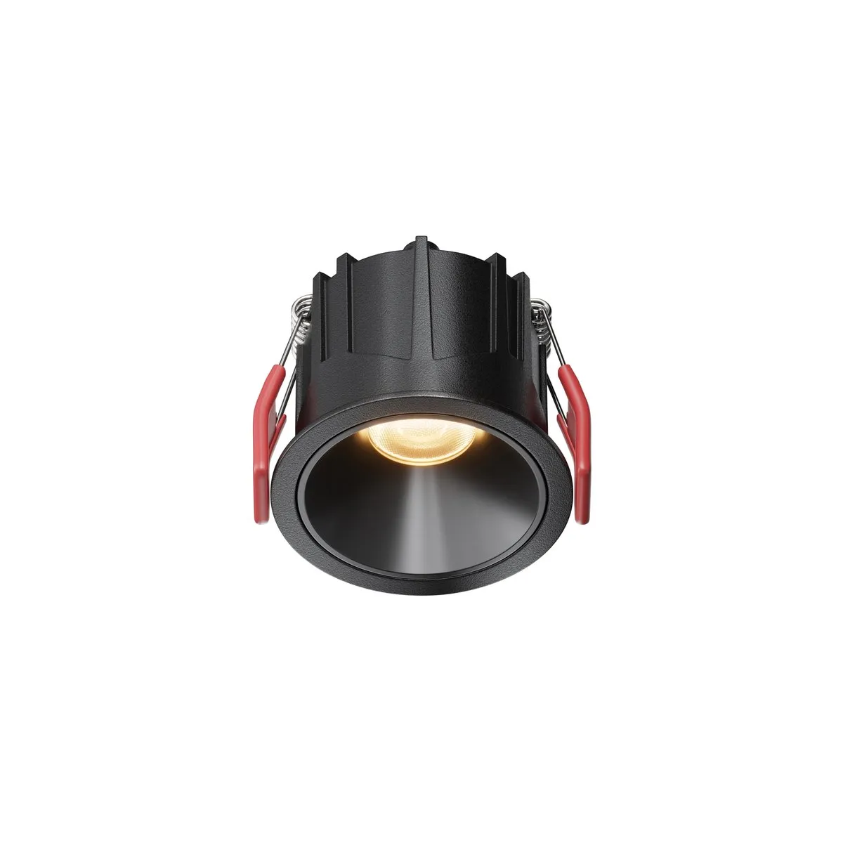 DL043-01-10W2.7K-RD-B Встраиваемый Светильник Downlight 2700K 60.0° IP 20 Алюминий LED Черный 10Вт