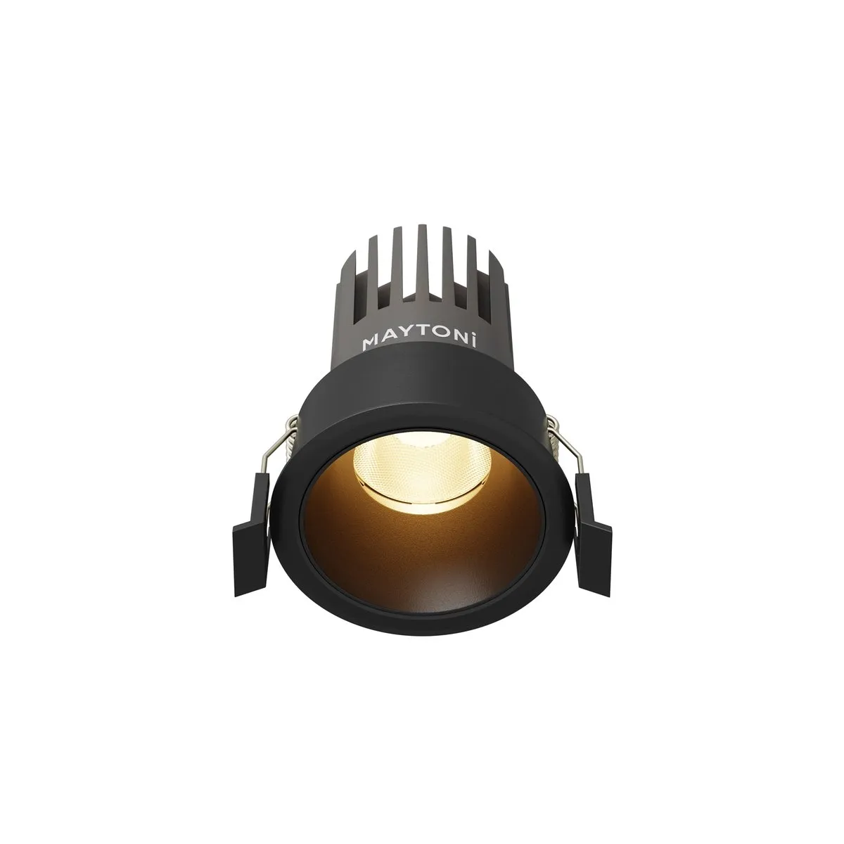 DL115-10W-3K-B Встраиваемый Светильник Downlight 3000K 50.0° IP 20 Алюминий LED Черный 10Вт