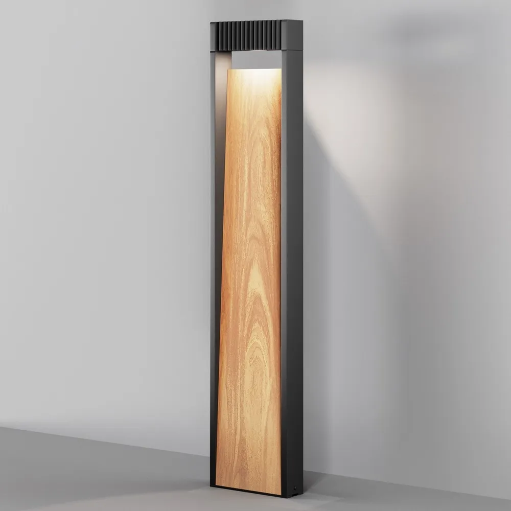 O444FL-L13GF3K2 Светильник Outdoor 3000K 219.0° IP 65 Металл и Пластик LED Графит 13Вт