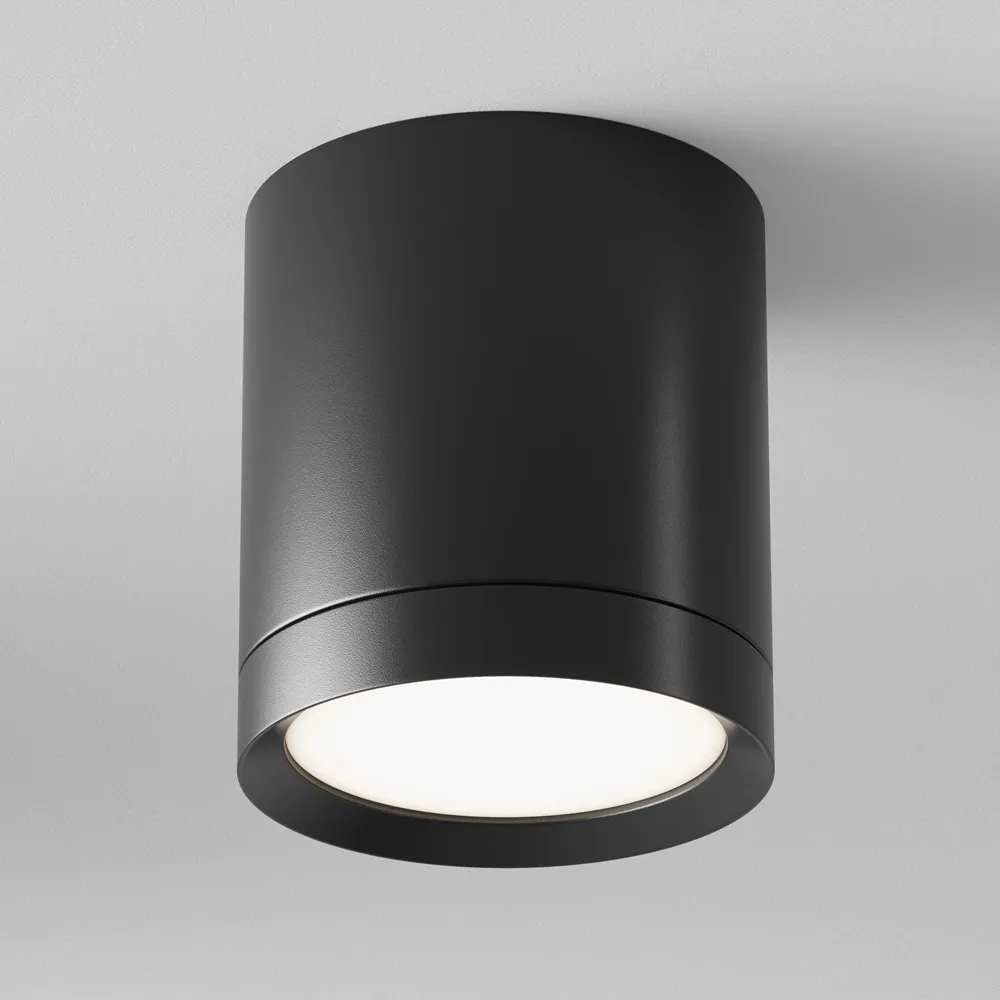 C086CM-GX53-MRD-B Потолочный Светильник Ceiling 0K 36° IP 20 Алюминий и пластик GX53 Черный 12Вт