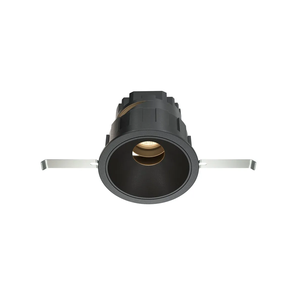DL057-10W3K-B Встраиваемый Светильник Downlight 3000K 36.0° IP 20 Алюминий и пластик LED Черный 10Вт