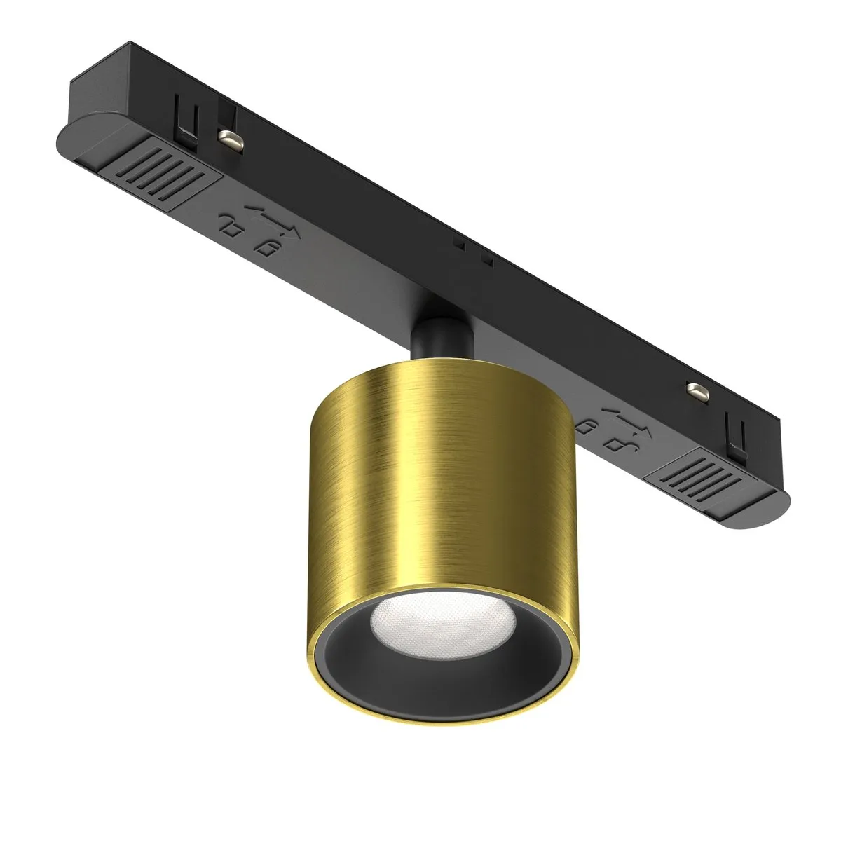 TR132-4-7W-DS-BS Трековый Светильник Магнитная трековая система 23мм EXILITY 0K 50.0° IP 20 Алюминий LED Черный 7Вт