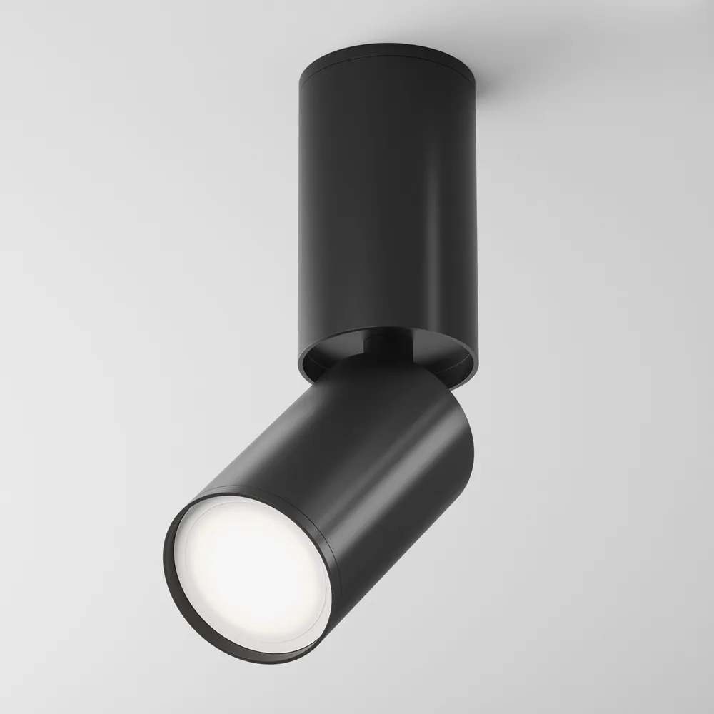 C051CL-01B Потолочный Светильник Ceiling 0K IP 20 Алюминий GU10 Черный