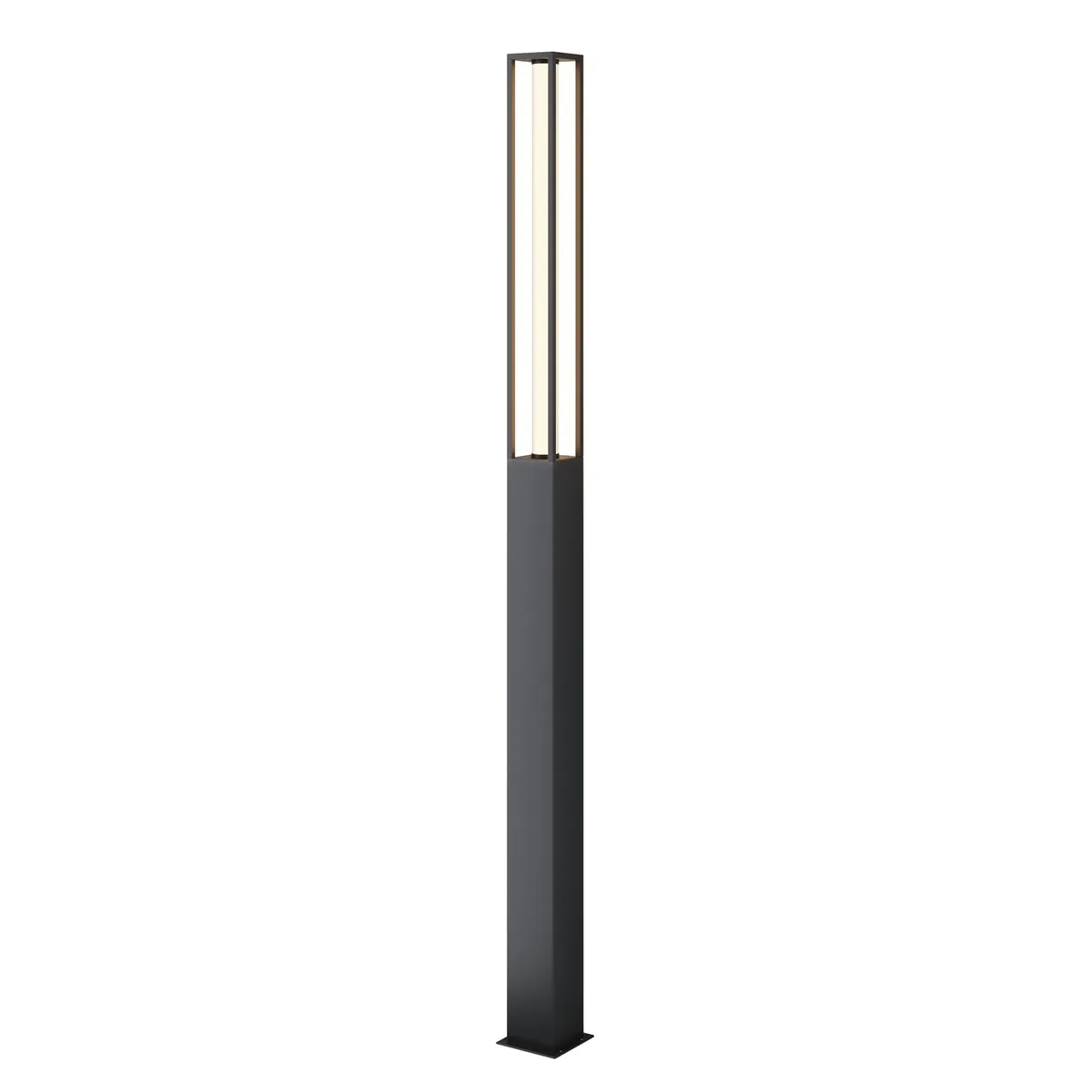 O480FL-L25B3K Светильник Outdoor 3000K 130.0° IP 65 Алюминий LED Черный 25Вт
