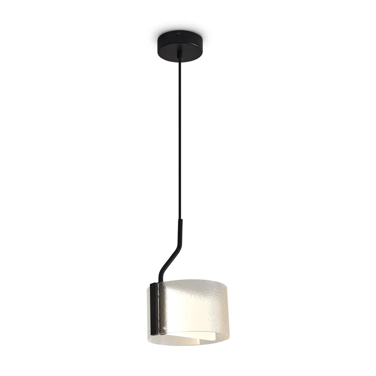 FR5541PL-L5B Подвесной Светильник Modern 3000K 120.0° IP 20 Металл, Акрил LED Черный Прозрачный 5Вт