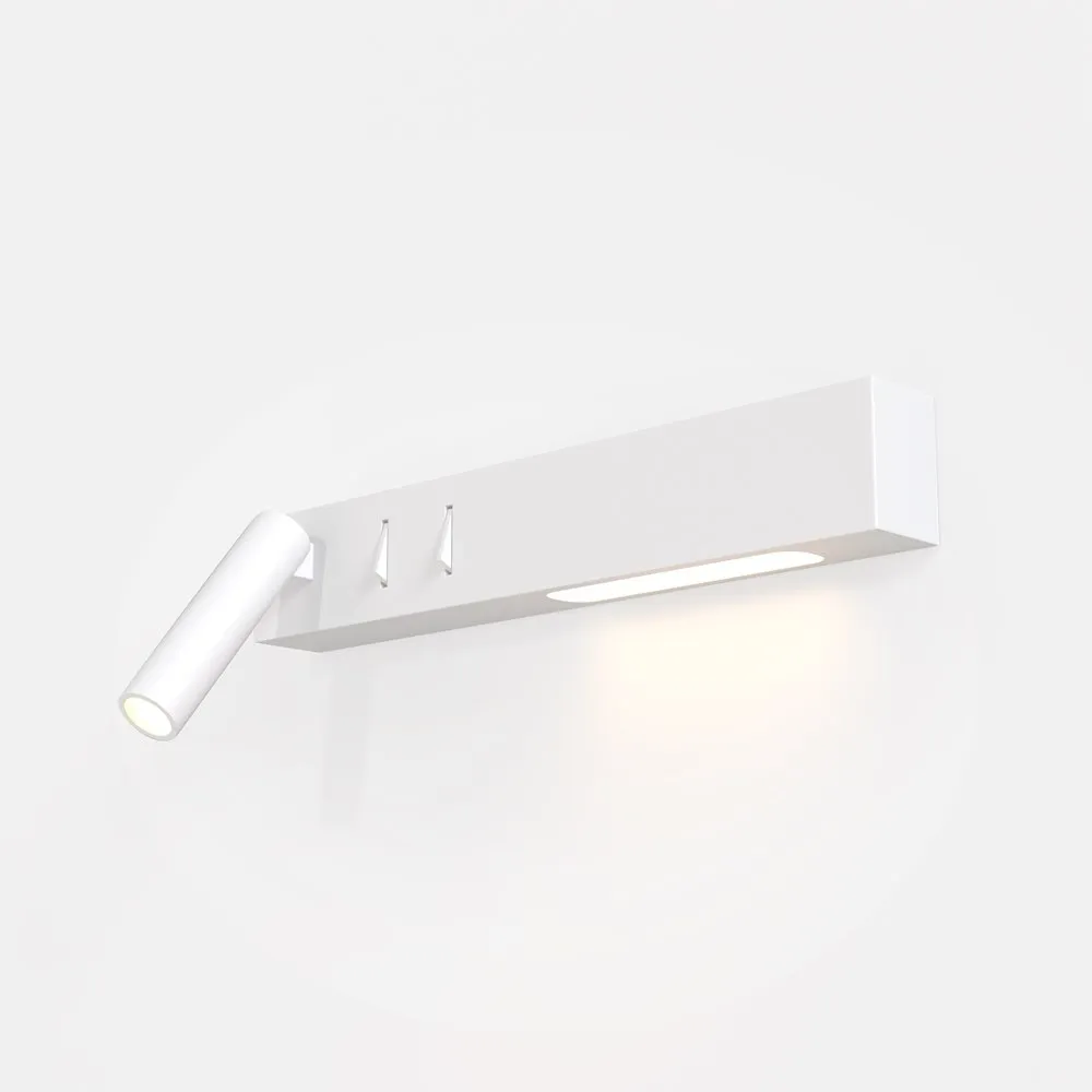 C031WL-L8W3K Настенный Светильник Wall 3000K 36.0° IP 20 Металл LED Белый 8Вт