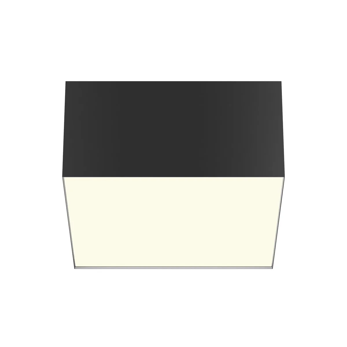 C032CL-12W3K-SQ-B Потолочный Светильник Ceiling 3000K 120.0° IP 20 Алюминий LED Черный