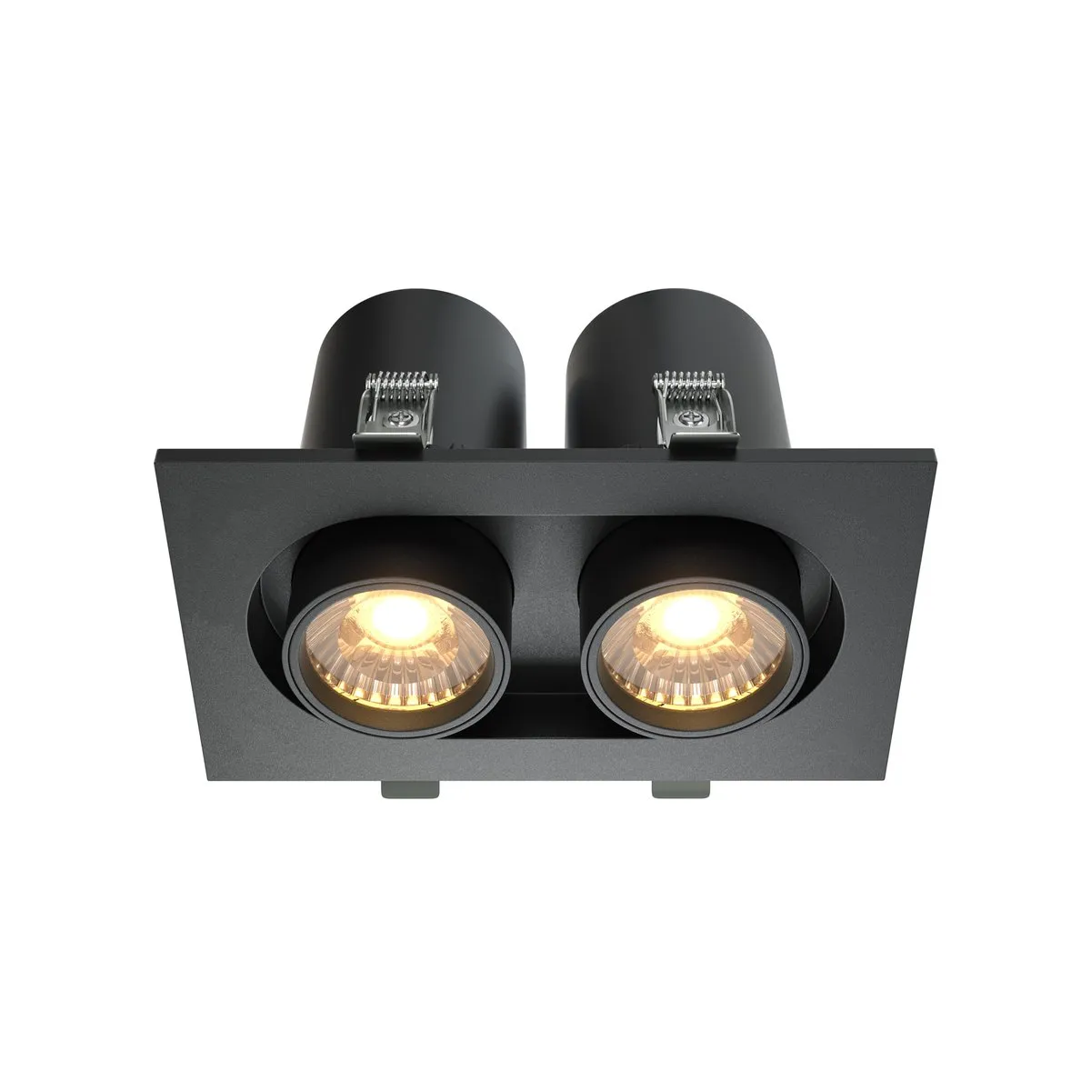 DL045-02-10W3K-B Встраиваемый Светильник Downlight 3000K 36.0° IP 20 Алюминий и пластик LED Черный 159мм
