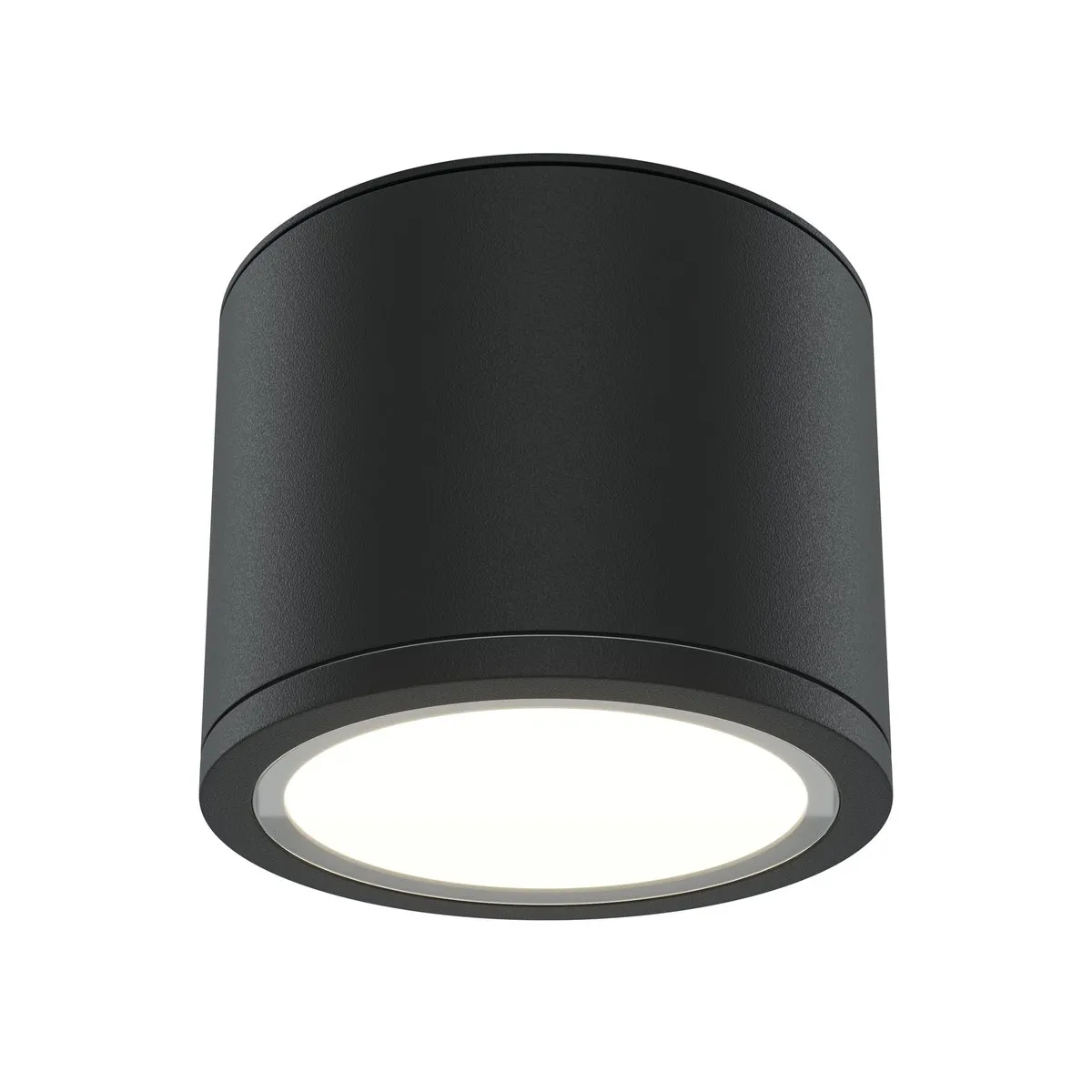 C095CL-GX53-B Потолочный Светильник Ceiling 0K IP 44 Алюминий и стекло GX53 Черный 12Вт