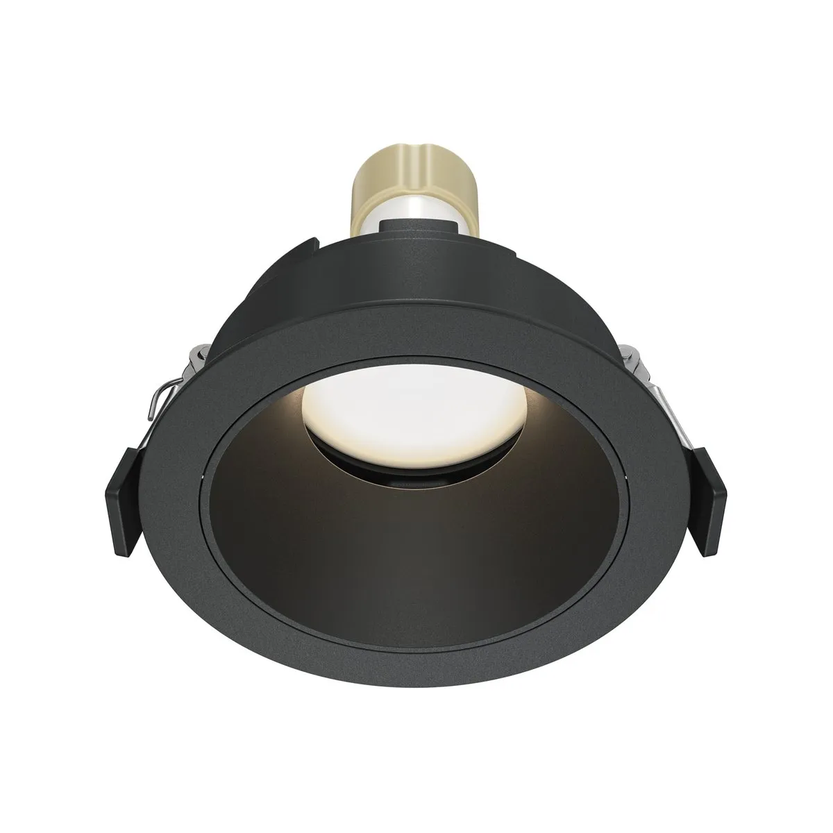 DL051-U-1B Встраиваемый Светильник Downlight 0K IP 20 Алюминий GU10 Черный