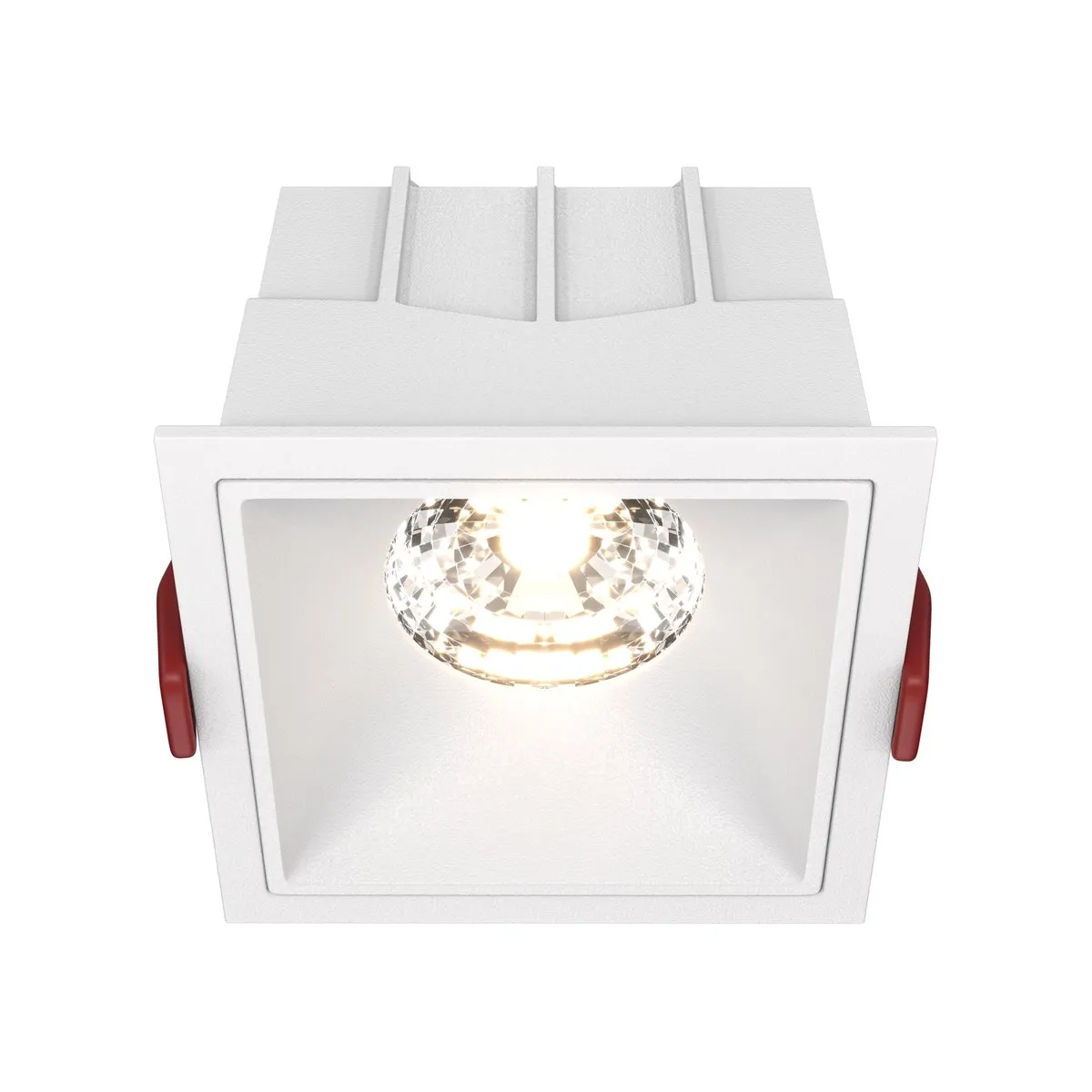 DL043-01-15W3K-D-SQ-W Встраиваемый Светильник Downlight 3000K 36.0° IP 20 Алюминий и пластик LED Белый 15Вт 85мм