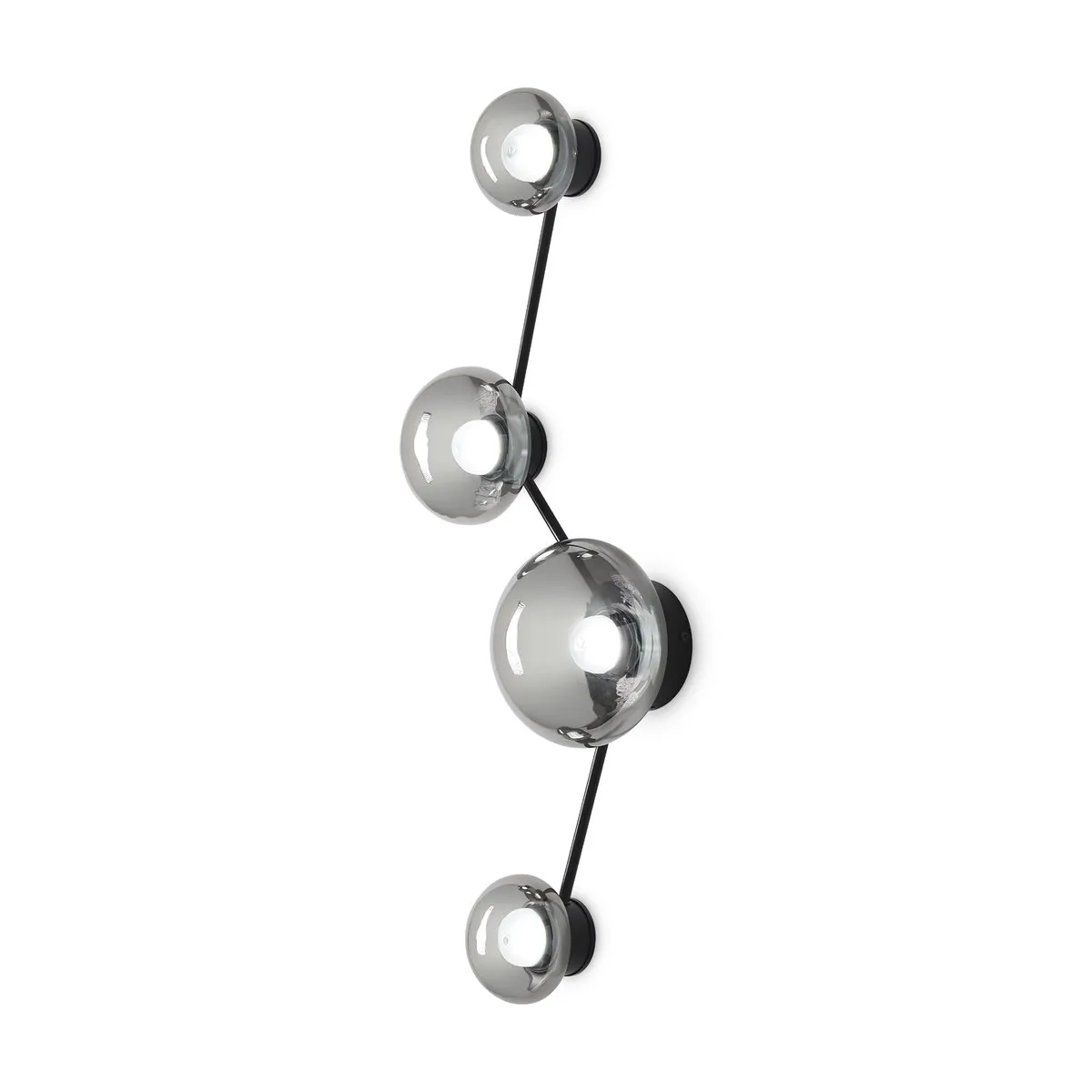 FR5445CL-L20B Потолочный Светильник Modern 3000K 120.0° IP 20 Металл, Стекло LED Черный Дымчатый 15Вт