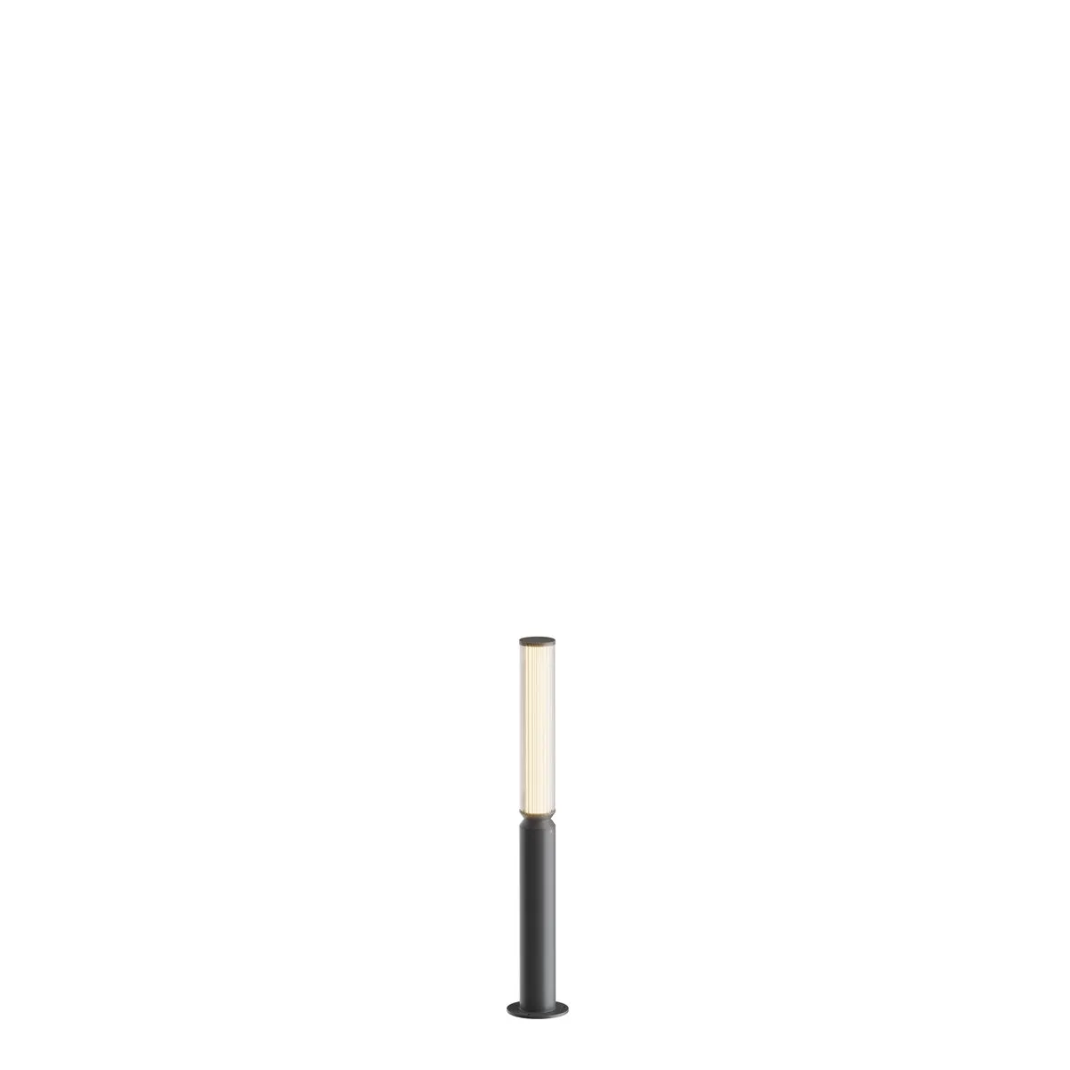 O593FL-L12GF3K Светильник Outdoor 3000K 90.0° IP 65 Алюминий и стекло LED Графит 12Вт
