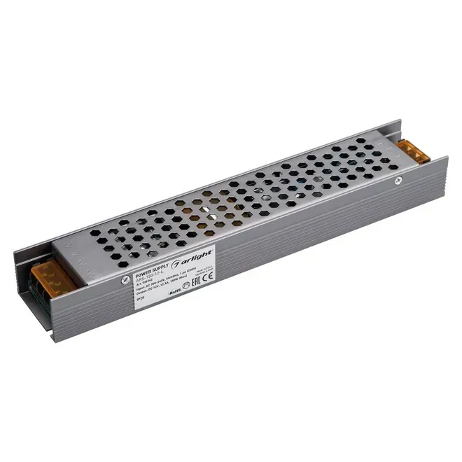 Блок питания ARS-150-12-L (12V, 12.5A, 150W) (Arlight, IP20 Сетка, 3 года) 026342