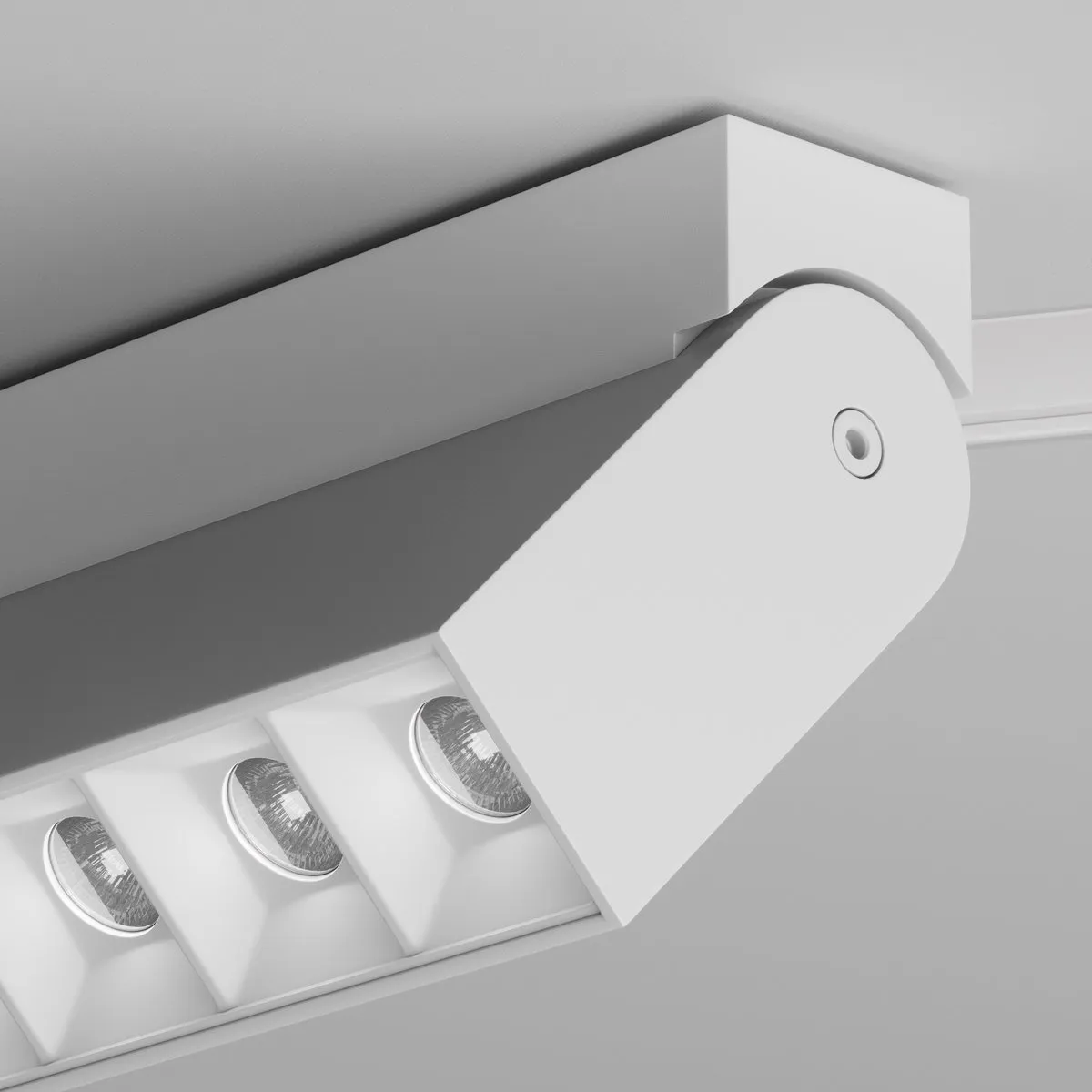 TR015-2-20W4K-W Трековый Светильник Магнитная трековая система S35 4000K 24.0° IP 20 Алюминий LED Белый