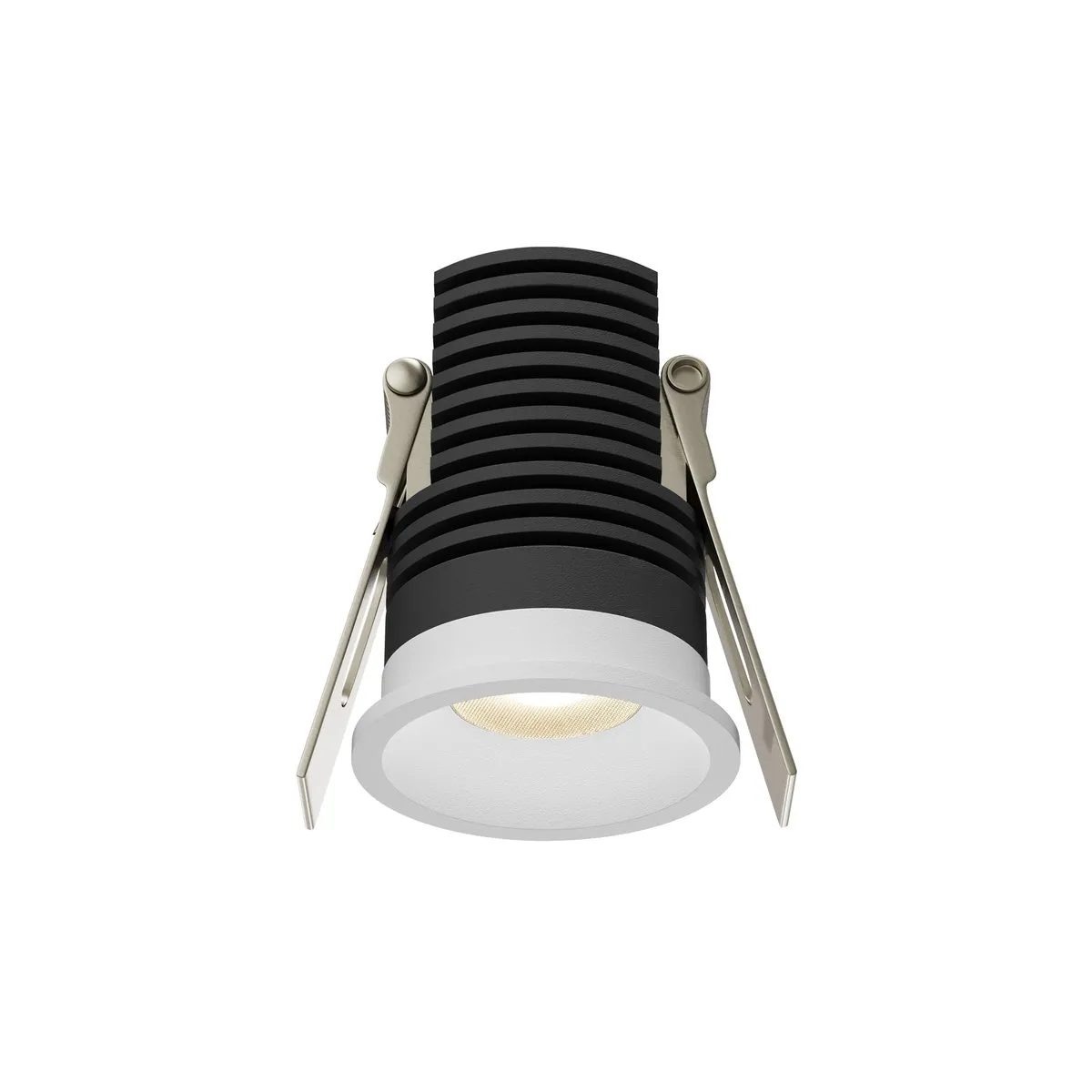 DL059-7W3K-W Встраиваемый Светильник Downlight 3000K 55.0° IP 20 Алюминий LED Черный 7Вт
