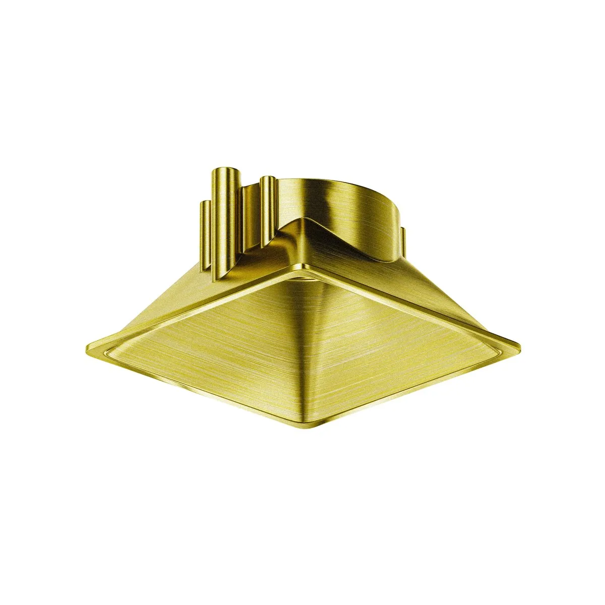 Ring8-10W-SQ-BS Светильник Downlight 0K 120° Алюминий Латунь