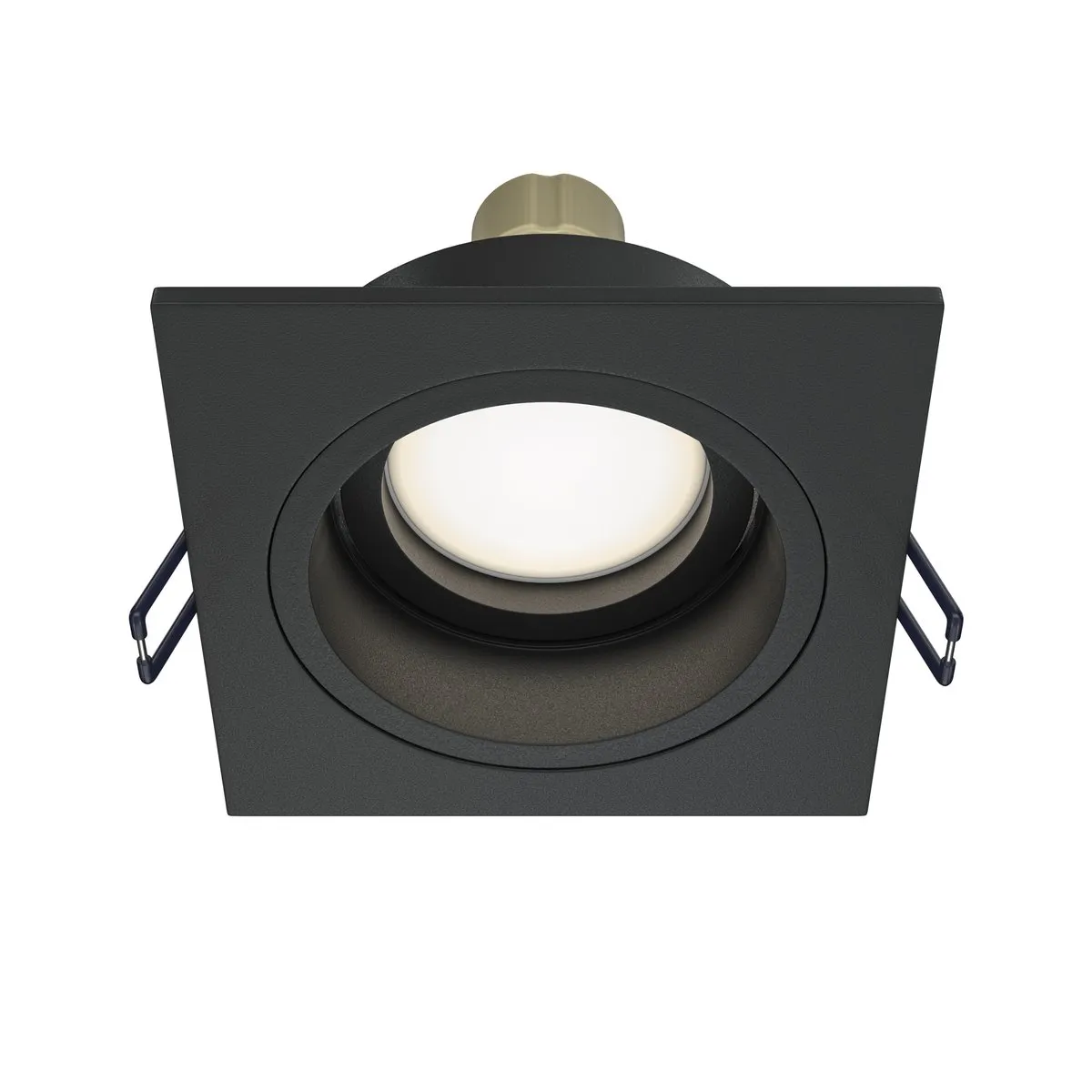 DL026-2-01B Встраиваемый Светильник Downlight 0K IP 20 Алюминий GU10 Черный