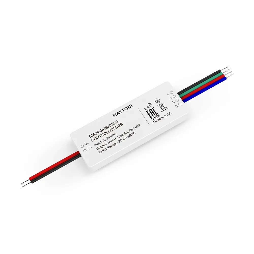 01125 Контроллер для светодиодной ленты RGB 72Вт/144Вт