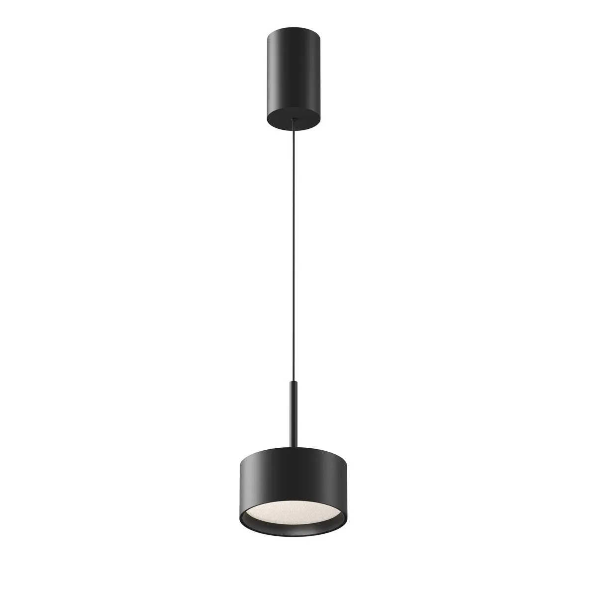P102PL-12W4K-B Подвесной Светильник Pendant 4000K 120.0° IP 20 Алюминий LED Черный