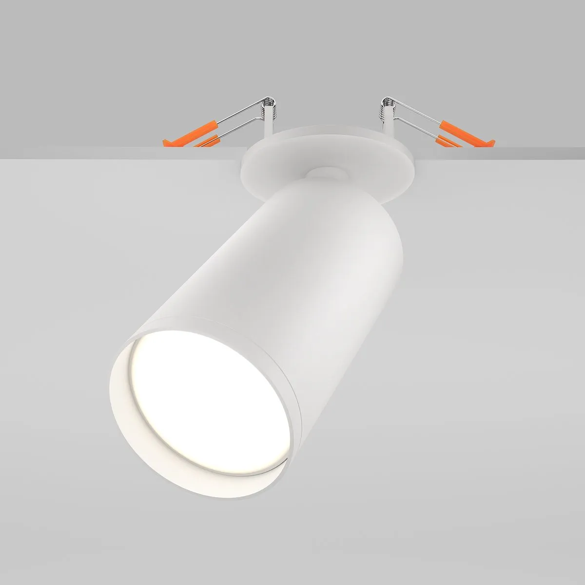 C049CL-U-1W Встраиваемый Светильник Ceiling 0K 120° IP 20 Алюминий GU10 Белый