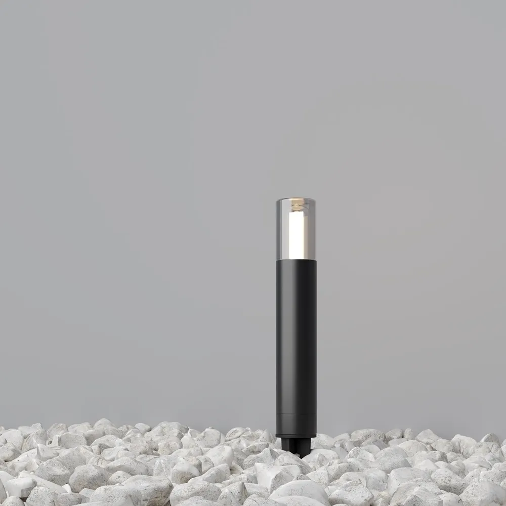 O437FL-01GF1 Светильник Outdoor 0K IP 54 Алюминий и стекло G9 Графит 20Вт