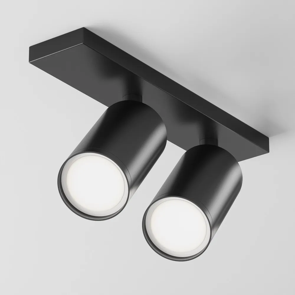 C051CL-U-2B Потолочный Светильник Ceiling 0K IP 20 Алюминий GU10 Черный