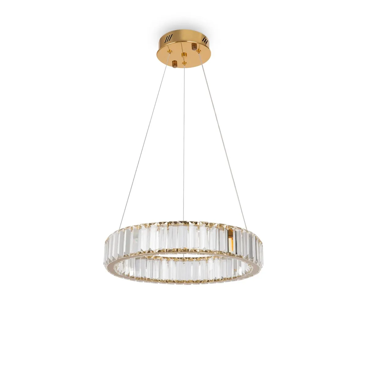 FR5257PL-L17G Подвесной Светильник Modern 0K 120.0° IP 20 Металл и Стекло LED Латунь Прозрачный 15Вт