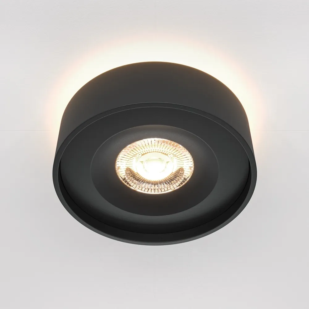 DL035-2-L6B4K Встраиваемый Светильник Downlight 4000K 36.0° IP 20 Алюминий LED Черный 11Вт