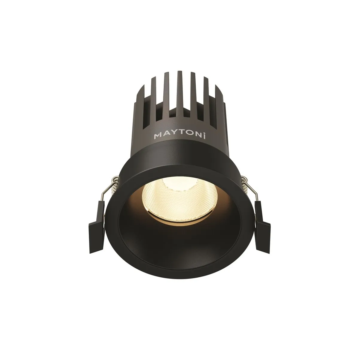 DL117-15W-3K-B Встраиваемый Светильник Downlight 3000K 50.0° IP 20 Алюминий LED Черный 15Вт