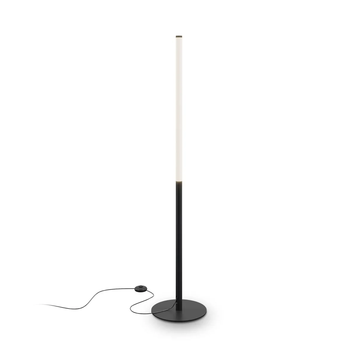 Z012FL-L18B3K Напольный Светильник Table & Floor 3000K 360.0° IP 20 Металл, Акрил LED Черный Белый 18Вт