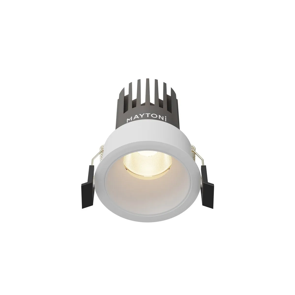 DL115-10W-3K-W Встраиваемый Светильник Downlight 3000K 50.0° IP 20 Алюминий LED Белый 10Вт