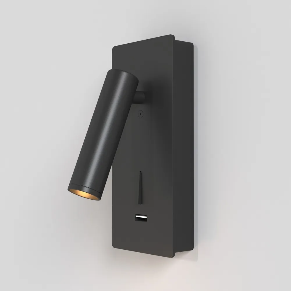 C041WL-L3B3K Настенный Светильник Wall 3000K 30.0° IP 20 Металл LED Черный