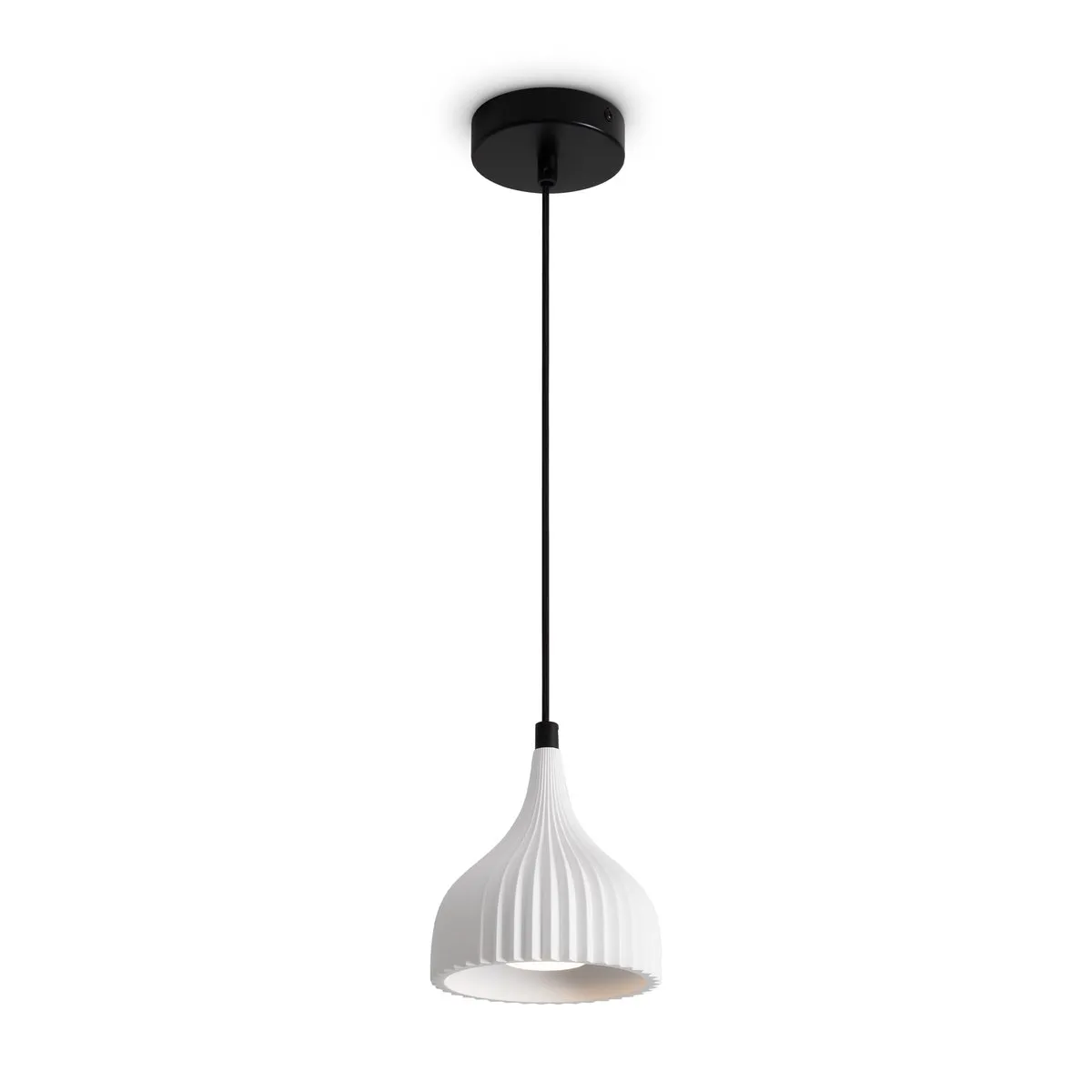 FR5582PL-01W Подвесной Светильник Modern 120° IP 20 Металл, Цемент GU10 Белый 5Вт