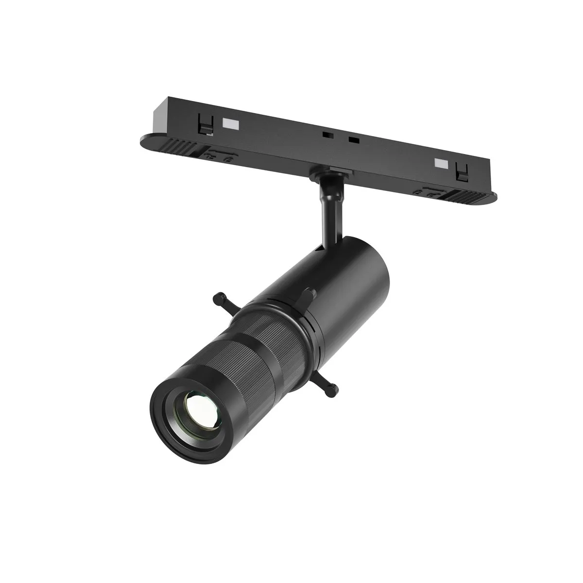 TR108-4-10W3K-DS-B Трековый Светильник Магнитная трековая система 23мм EXILITY 0K 120° IP 20 Алюминий LED Черный 10Вт