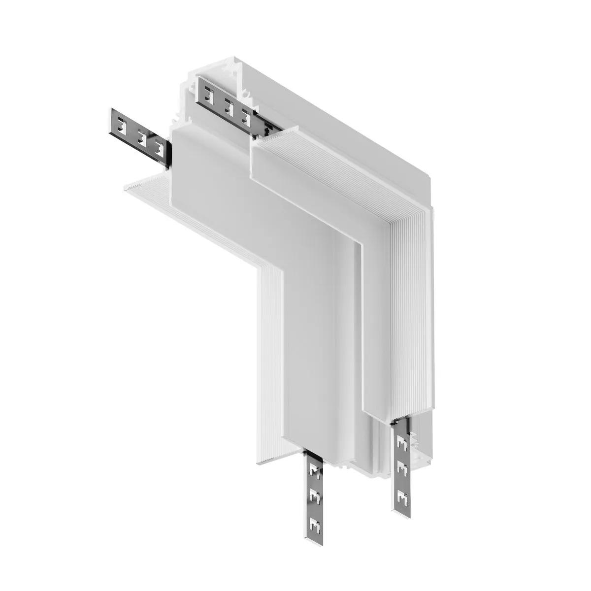 TRA010ICL-22W Встраиваемый Светильник Магнитная трековая система 35мм GRAVITY 0K 120° IP 20 Алюминий Белый