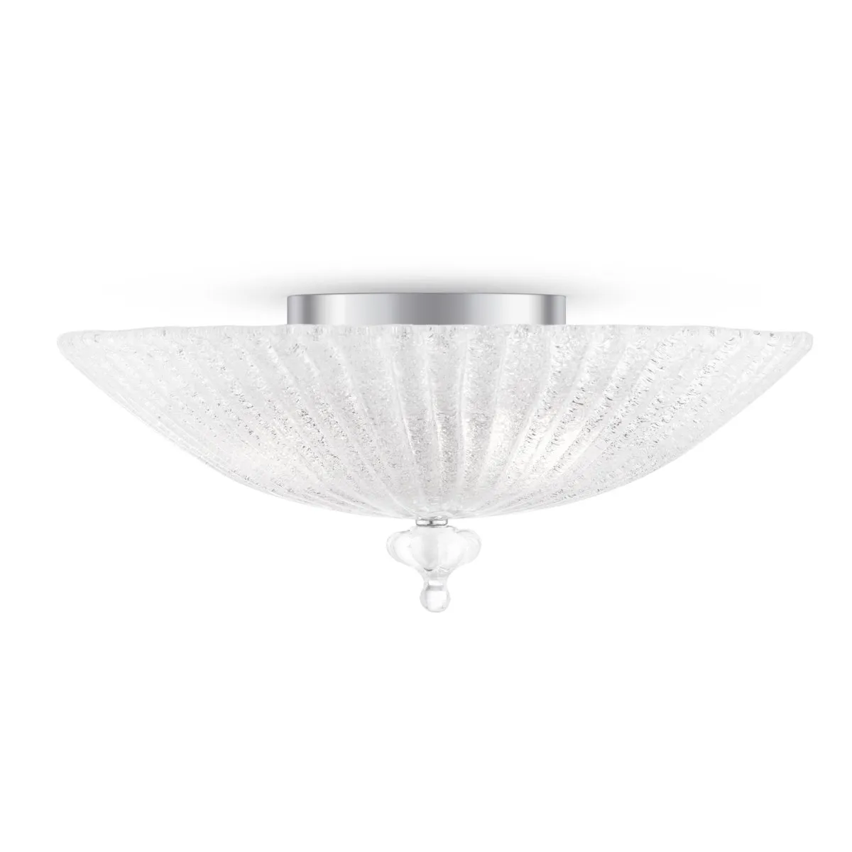 C809CL-04CH Потолочный Светильник Ceiling & Wall 0K IP 20 Металл, Стекло E14 Хром Прозрачный 60Вт