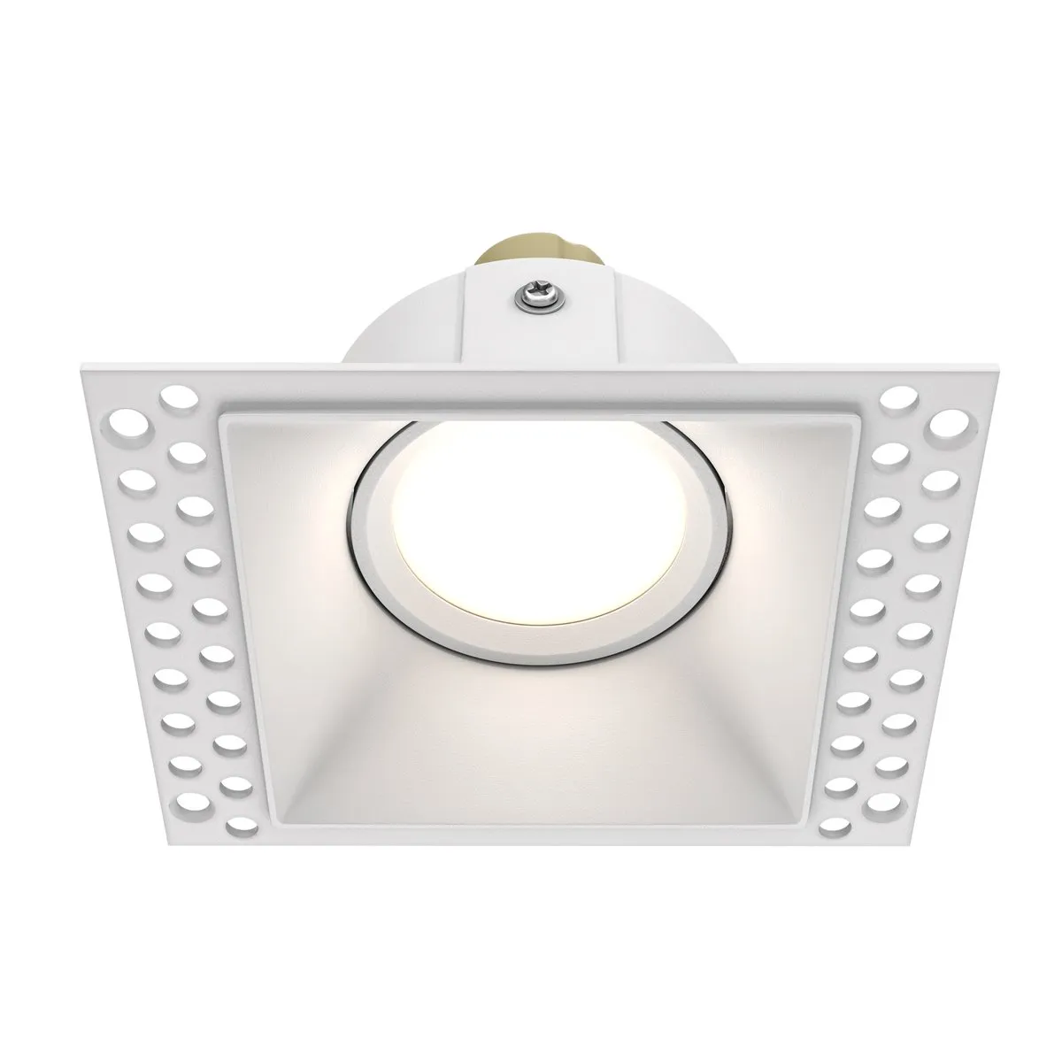 DL042-01-SQ-W Встраиваемый Светильник Downlight 0K 120° IP 20 Алюминий GU10 Белый