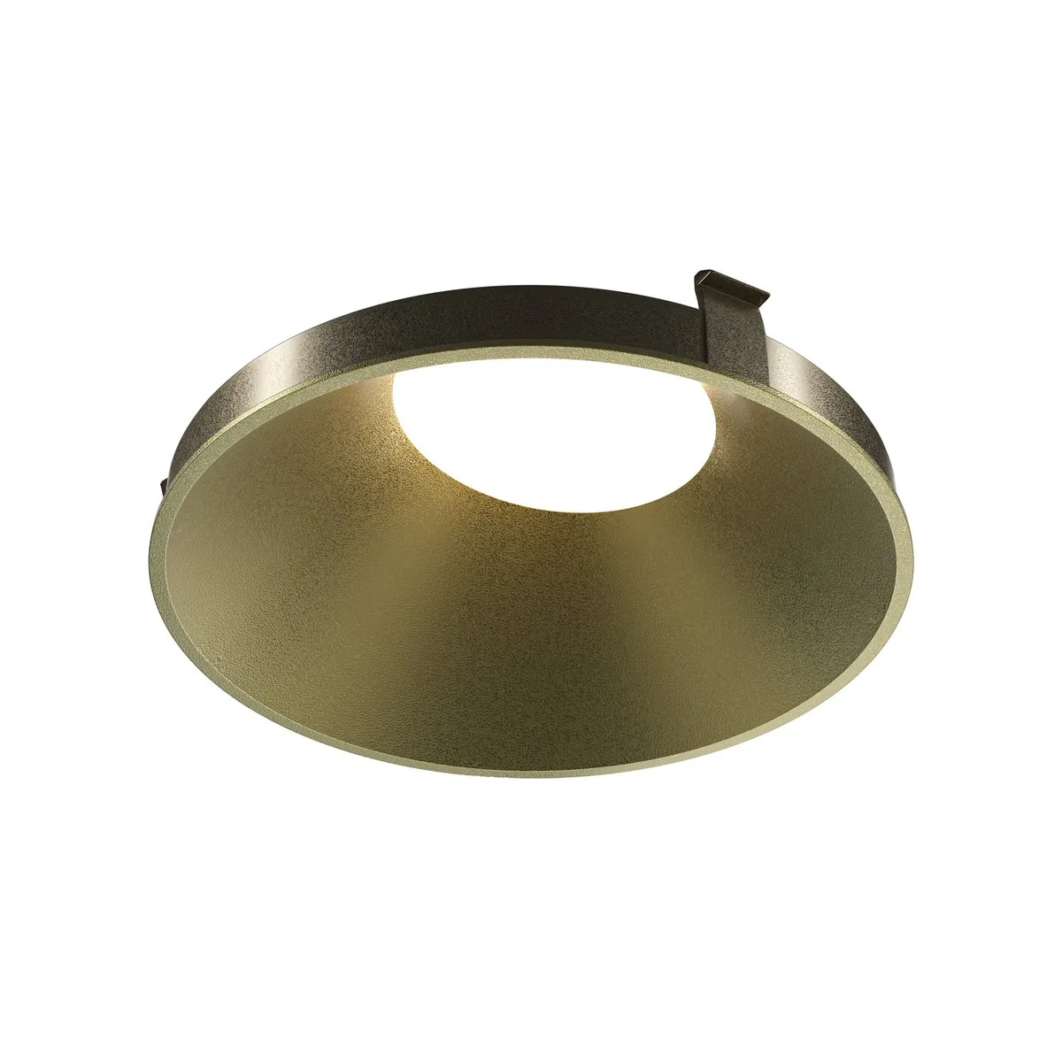 Ring057-10-MG Светильник Downlight 0K 36° Пластик Матовое Золото