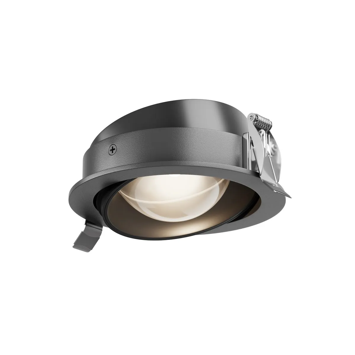 DL105-12W4K-B Встраиваемый Светильник Downlight 4000K 70.0° IP 44 Алюминий LED Черный 12Вт