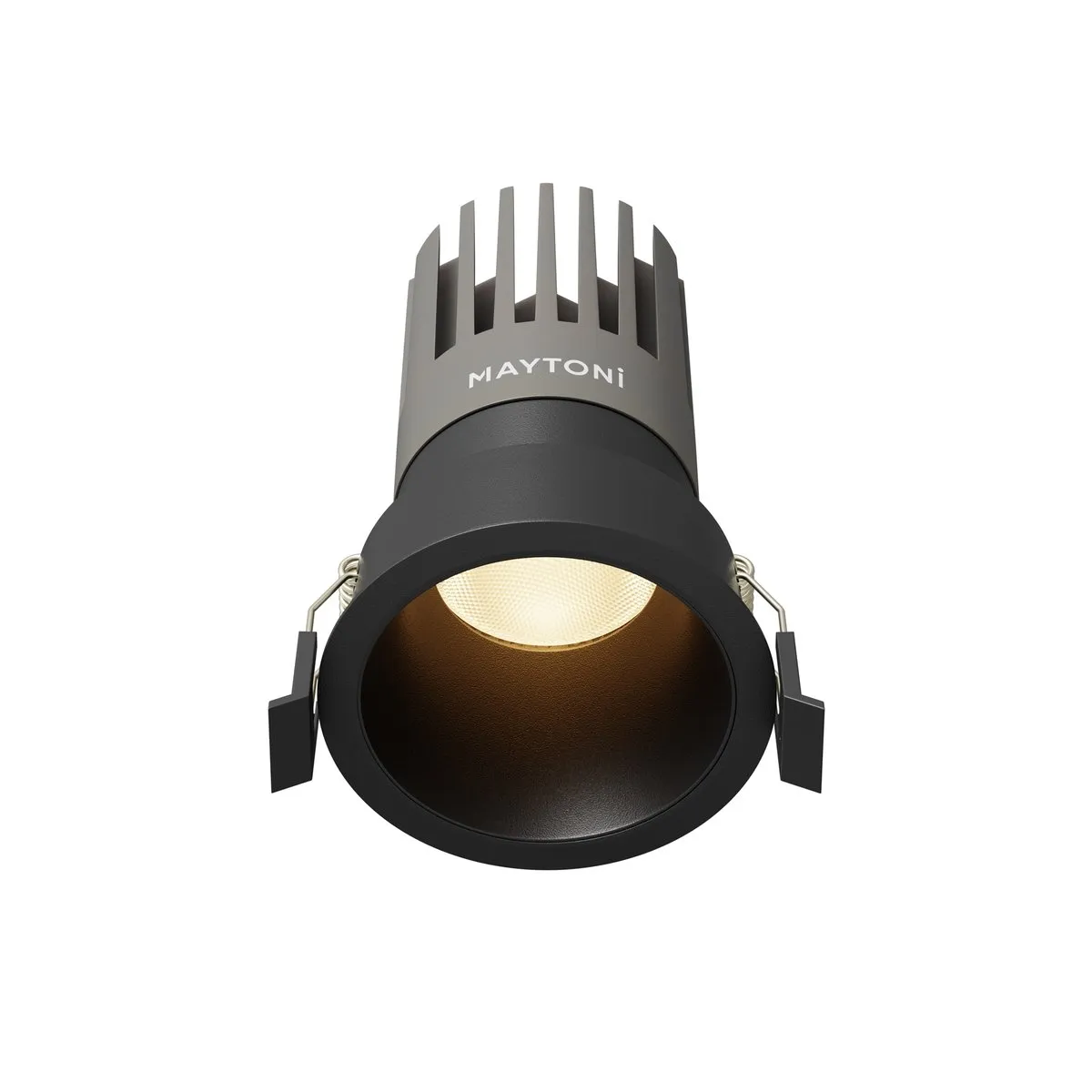 DL118-15W-3K-B Встраиваемый Светильник Downlight 3000K 50.0° IP 20 Алюминий LED Черный 15Вт