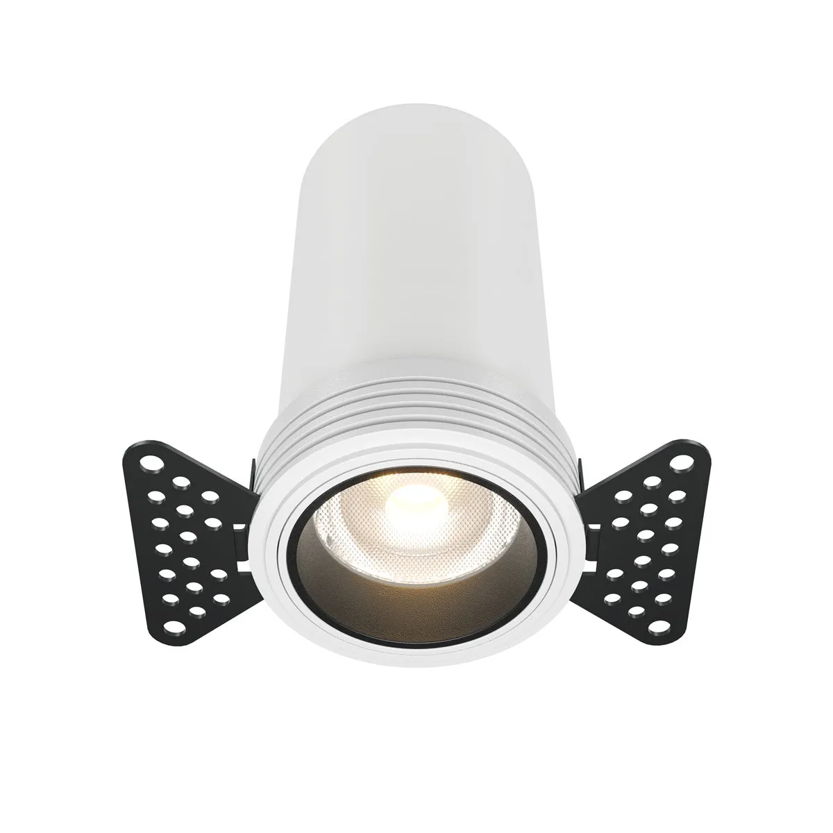 DL125-L12-3K-TRS-W Встраиваемый Светильник Downlight 3000K 60.0° IP 20 Алюминий LED Белый 12Вт