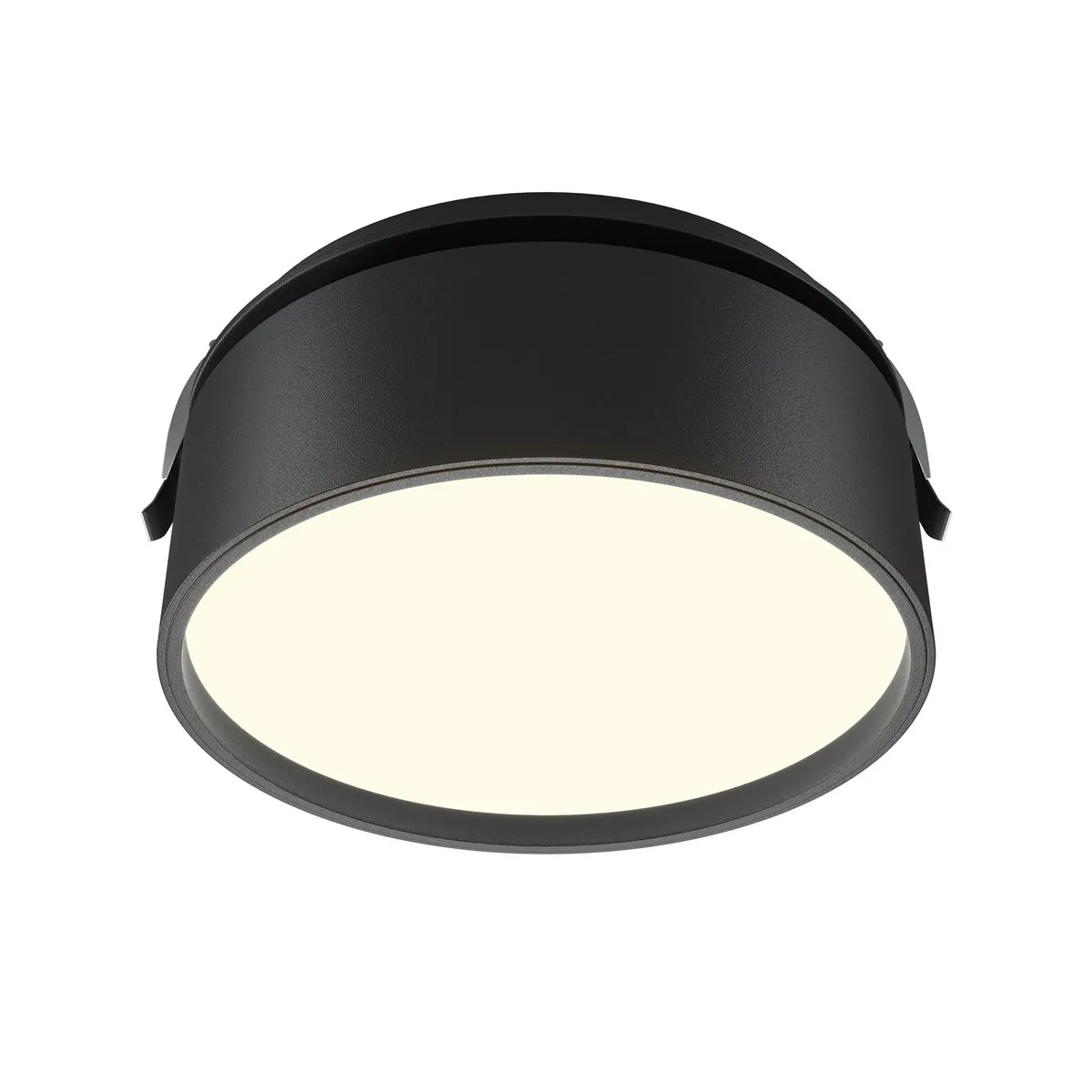 DL024-18W3K-B Встраиваемый Светильник Downlight 3000K 120.0° IP 20 Алюминий LED Черный 18Вт