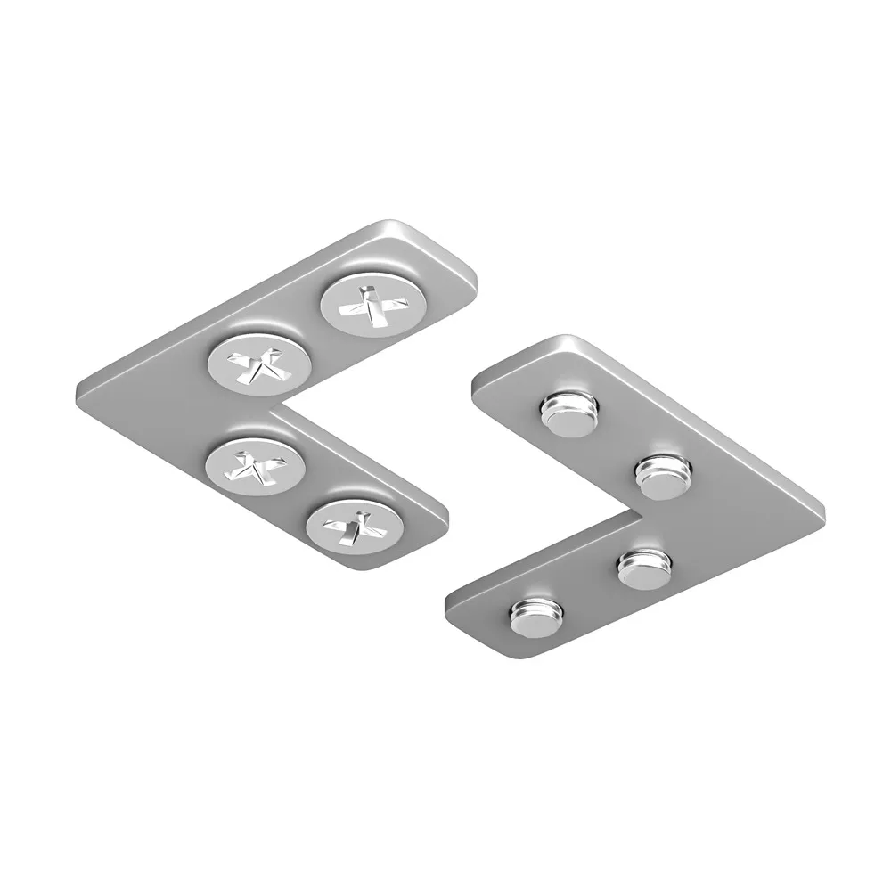 TRA034CL-SC-42S Соединитель угловой для профилей натяжного потолка, 2шт