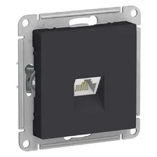 ATN001083 Розетка информационная Schneider Atlas Design (карбон)