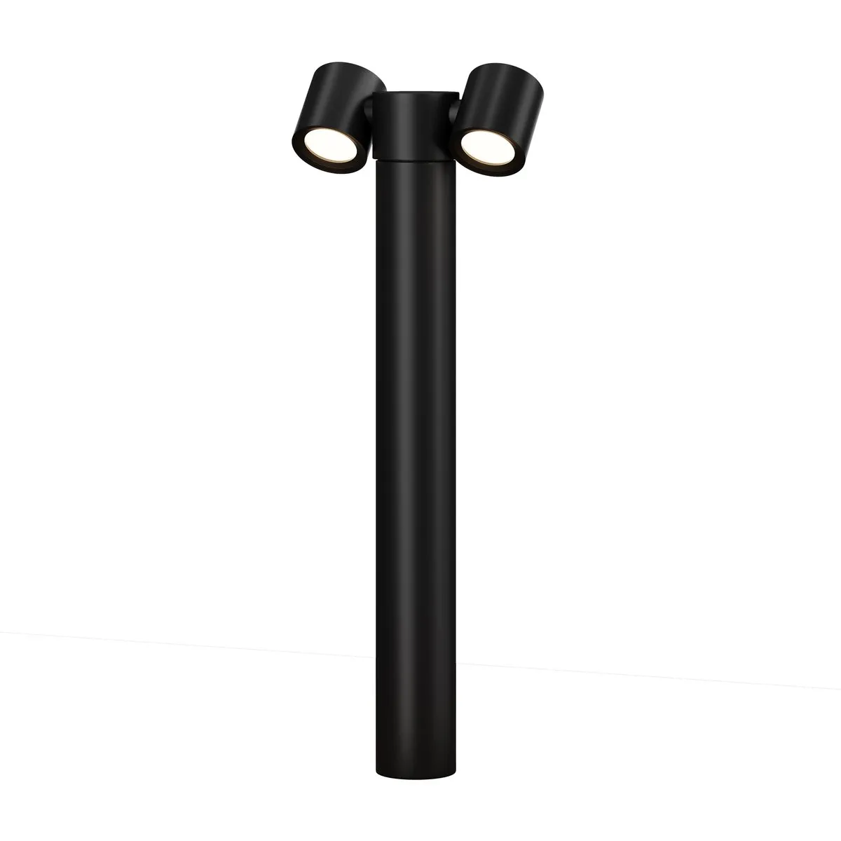 O010FL-02B Светильник Outdoor 0K 360.0° IP 54 Алюминий GU10 Черный 50Вт